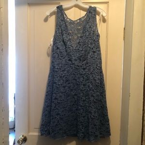 David’s Bridal Lace Bridesmaid Dress
